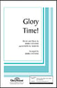 Glory Time SATB choral sheet music cover